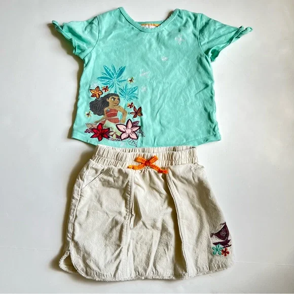 Disney’s Moana Two-Piece Top and Skirt Set for Toddler Girls Size 3 - Picture 13 of 13